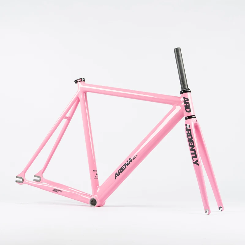 

2025 NEW ARDENTLY Fixie Bicycle FrameSet Fixed Gear Carrier Kit Aluminum Frame Carbon Fork 53cm 55cm 58cm Racetrack Cycling Part