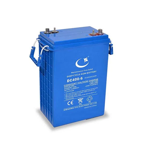 

XYC DC400-6 6V 415Ah Deep Cycle AGM Battery 400AH 420AH solar battery 6 Volt deep cycle batteries