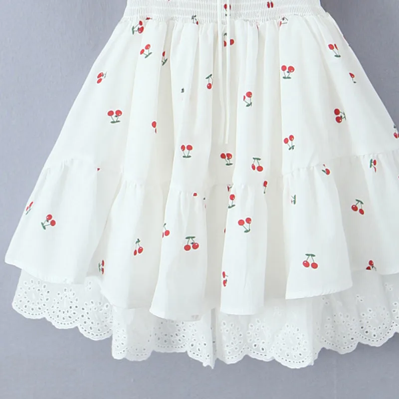 HKSH Estate delle nuove donne Ins Fashion Sweet High Street Casual Colletto quadrato Maniche a sbuffo Vita che dimagrisce Abito corto floreale HK5847