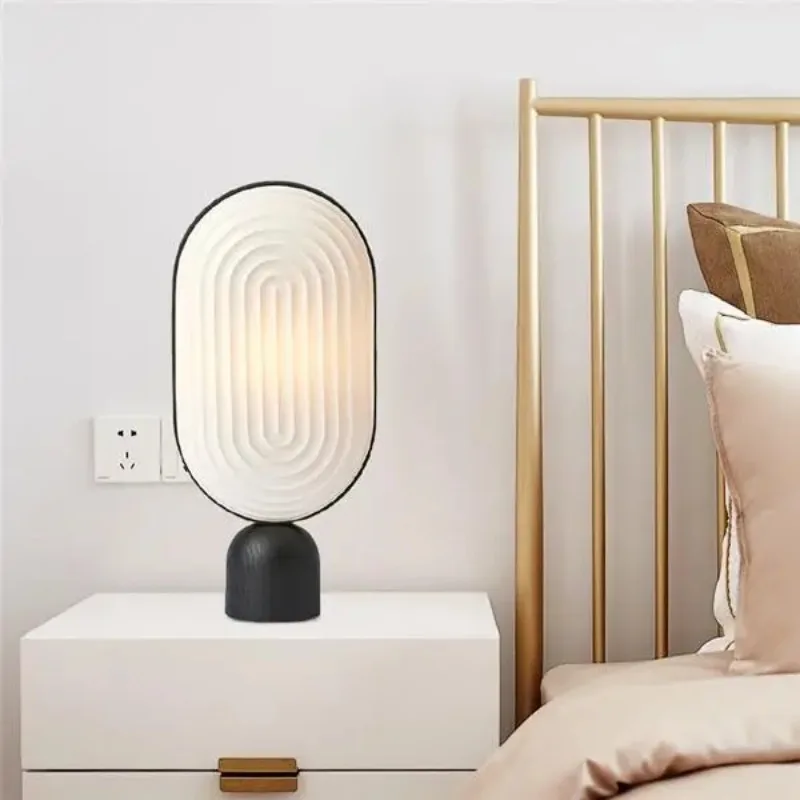 

LED Table Lamp Modern Minimalist Creative E27 Desk Lamp for Bedroom Living Room Hotel Office Reading Room