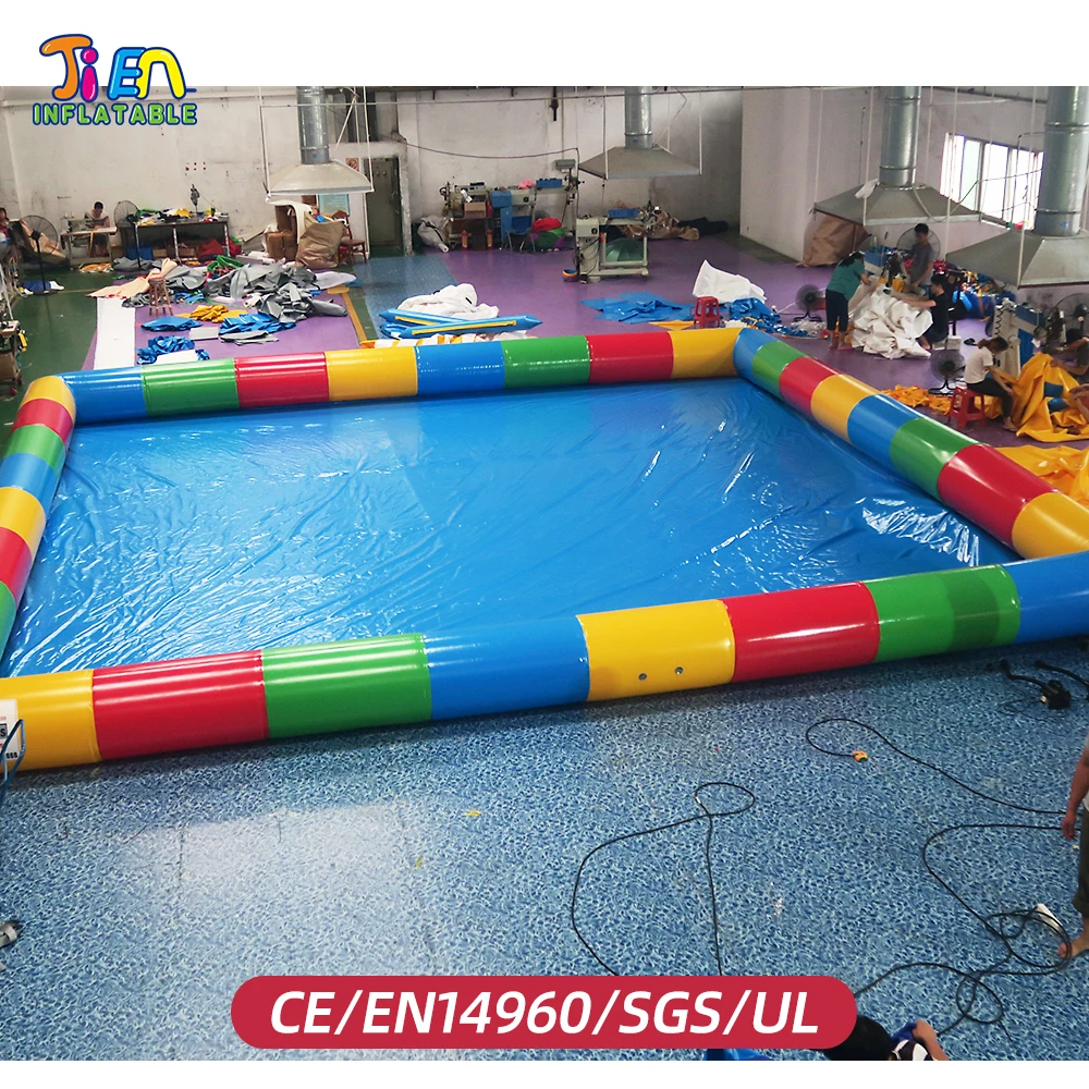 Livraison gratuite! Grande piscine gonflable de 8x8m, pour jouets d'eau