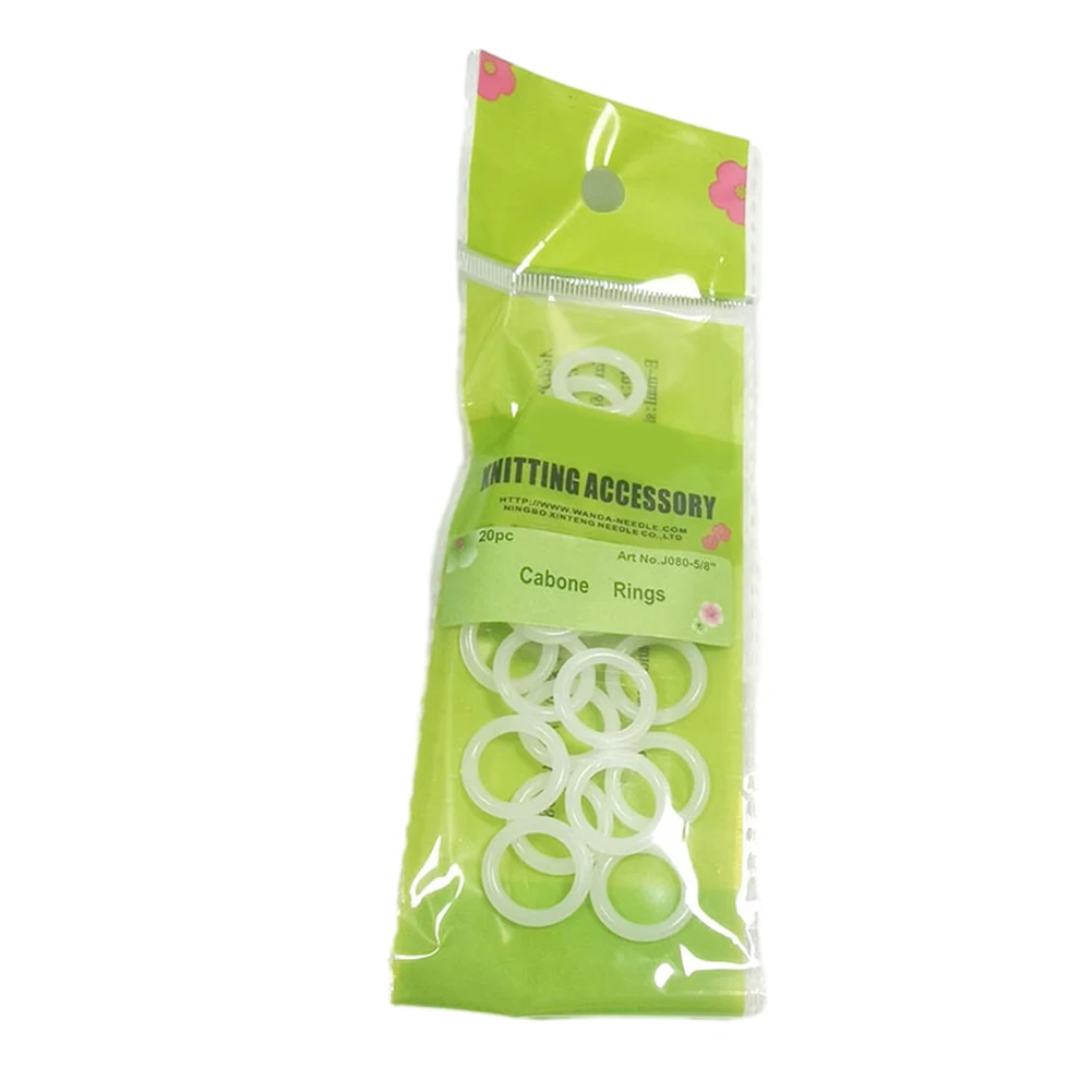 1 Pack Of DIY Crochet Ring Circle Hook Craft Accessories Handbag Plastic Ring Hook 12.7mm-50mm Sewing Plastic Ring