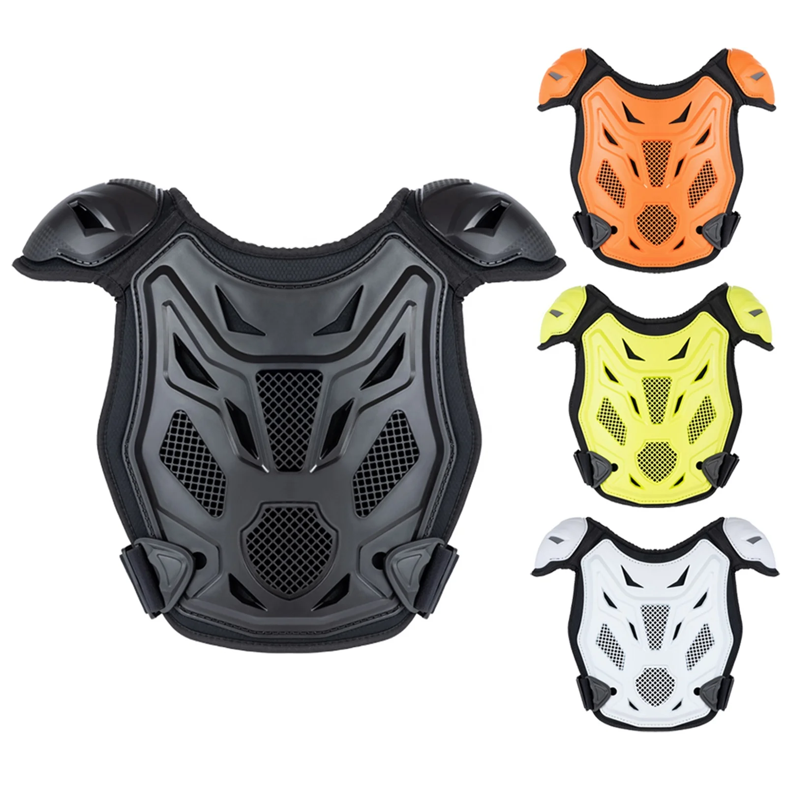 Kids Motorcycle Riding Armor Vest Scooter Back Bandage Bike Bicycle Sports Protective Gear MTB Snowboard Ski Body Protection