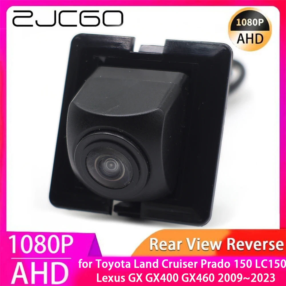 

ZJCGO AHD 1080P Parking Back up Car Rear View Camera for Toyota Land Cruiser Prado 150 LC150 Lexus GX GX400 GX460 2009~2023