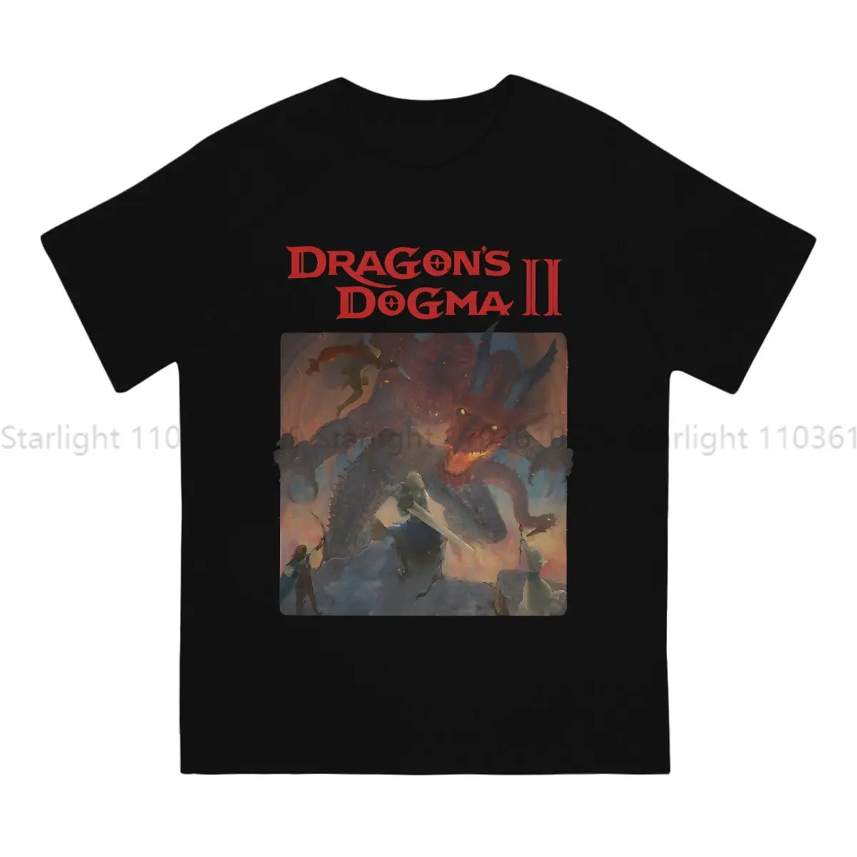 Dragon's Dogma TShirt Cover Basic T Shirt Leisure Men Tee Shirt New Design