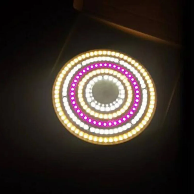 144/288 LED نبات الطيف الكامل تنمو ضوء مصباح لوحة مصباح نباتي لزهرة الخضار داخلي الدفيئة المائية زراعة صندوق النمو q1