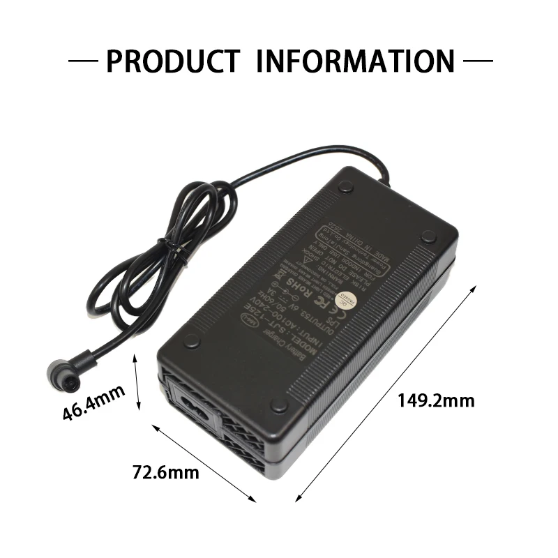 شاحن سريع 53.6 فولت 3 أمبير لهاتف Xiaomi Mi4 Ultra pro 2nd Gen Navee S65 N65i - 100-240 فولت محول عالمي ملحقات الطاقة