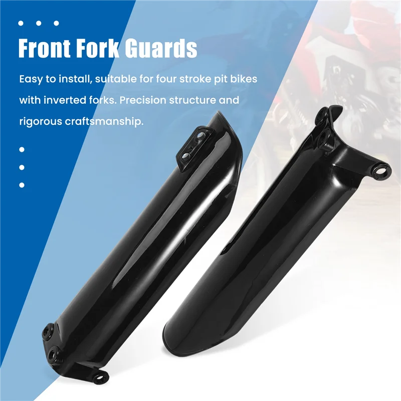 

1Pair Motorcycle Front Fork Absorber Protector Covers Plastic Guards For 110Cc 125Cc 140Cc 150C 160Cc Dirt Bike Pit Bike-A97E