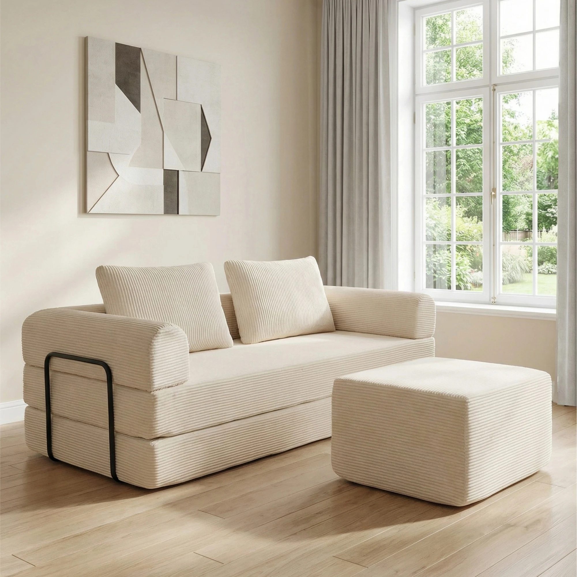 78" Modular Corduro…