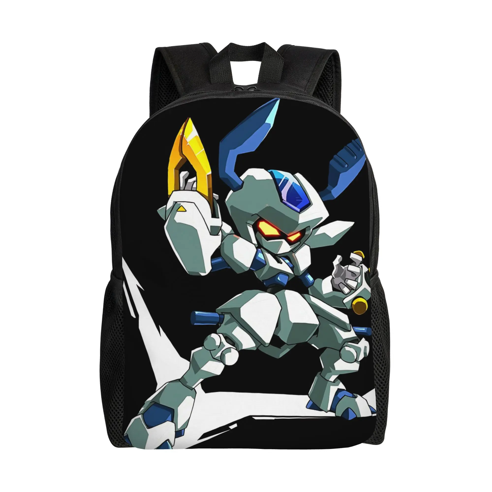 Mochila azul de 1 pieza, bolsa de almacenamiento para el nuevo año escolar, regalo para el regreso a la escuela de Medabots, comienza el nuevo período escolar