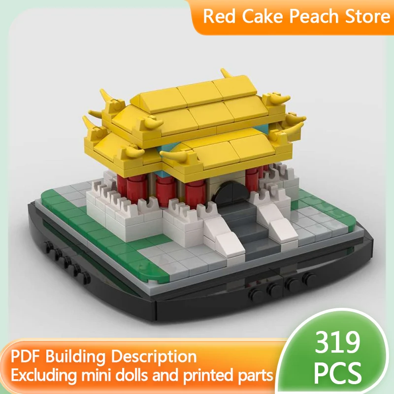 

Конструктор Street View Model MOC: Национальный театр и концертный зал, модульная технология, детские праздничные подарки, игрушки для сборки