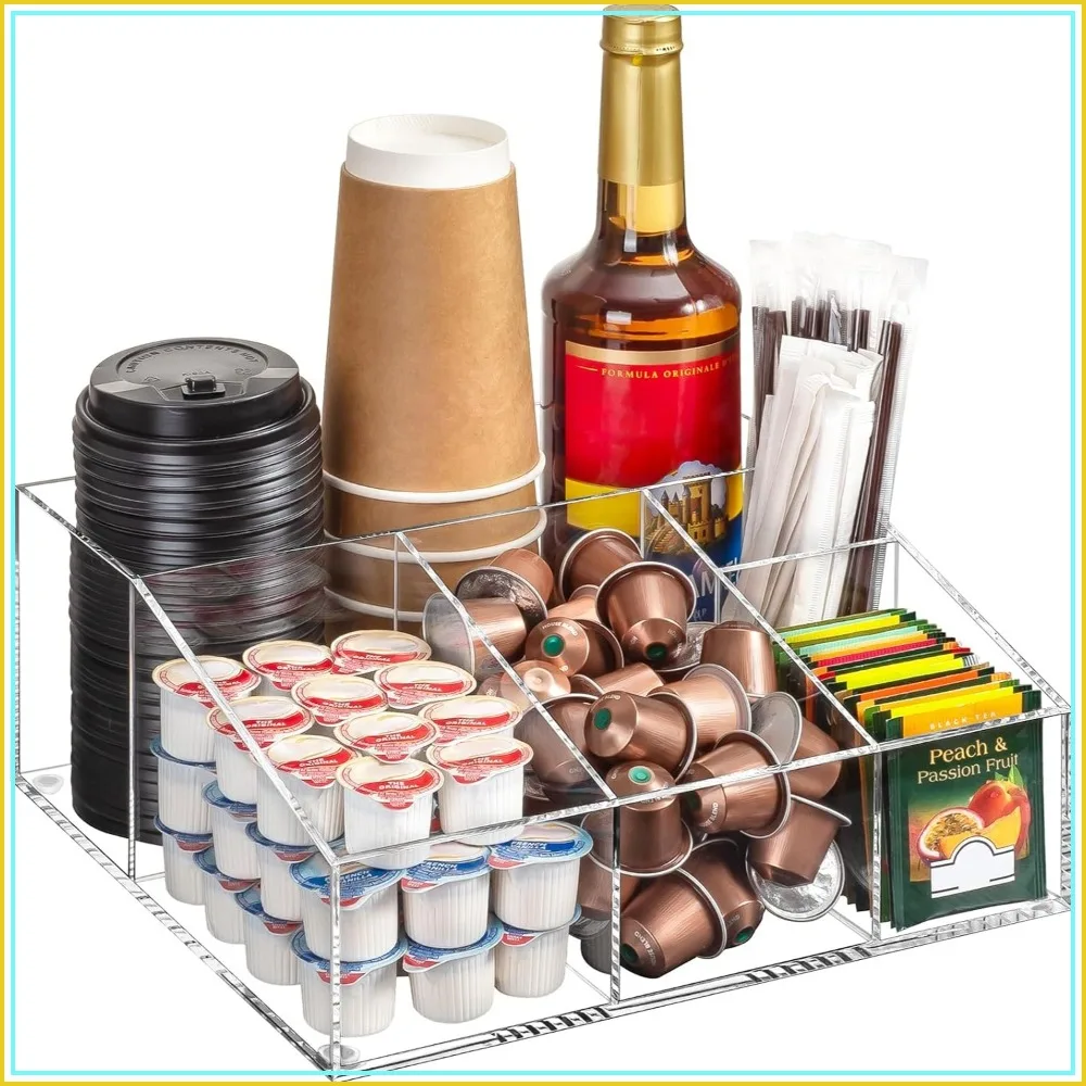 Acrylic Coffee Bar Organizer 1