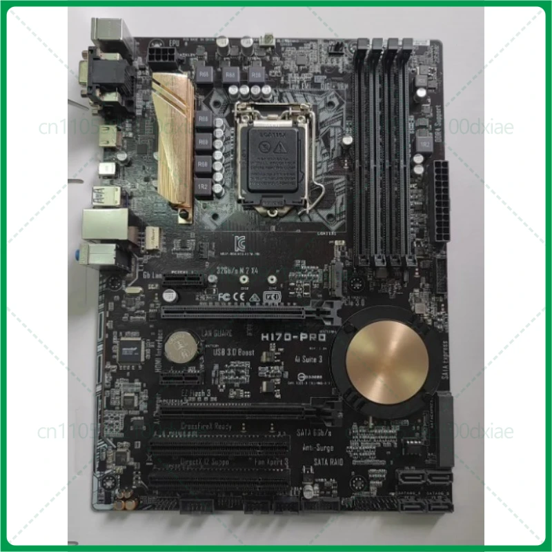 

Used For ASUS H170-PRO main board 1151 pin DDR4 Support 8th generation 9th generation CPU HDMI/VGA/DVI high definition interface