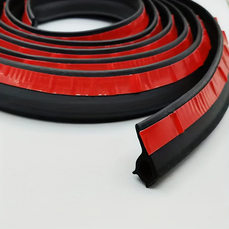 1Pc 3m Pickup Weather Stripping Rubber Adhesive Tailgate Seal Kit Car Door Sealing Strip Universal Car Exterior Accessories - Detail Angle #02