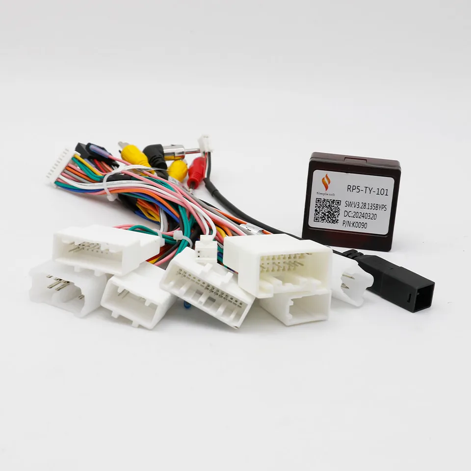 Power Harness and Canbus Box for Android Car Radios in For 3008 For C3 Power Harness and Canbus Box for Android Car Radios in For 3008 For C3