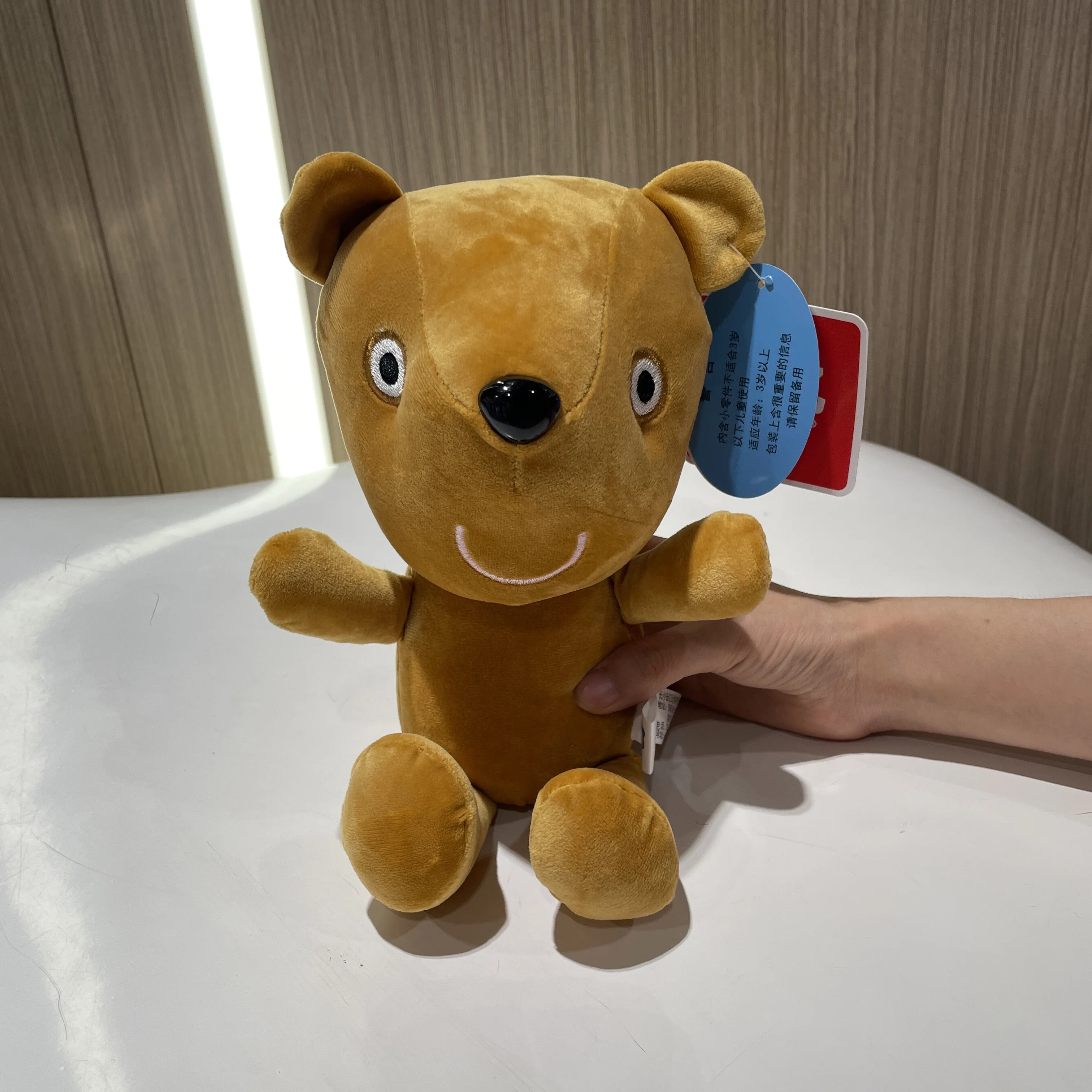 Peppa Pig-子供用のぬいぐるみ,恐竜,テディベア,Peppa george,誕生日プレゼントとクリスマス,新しいコレクション,100% 本物,28〜30cm