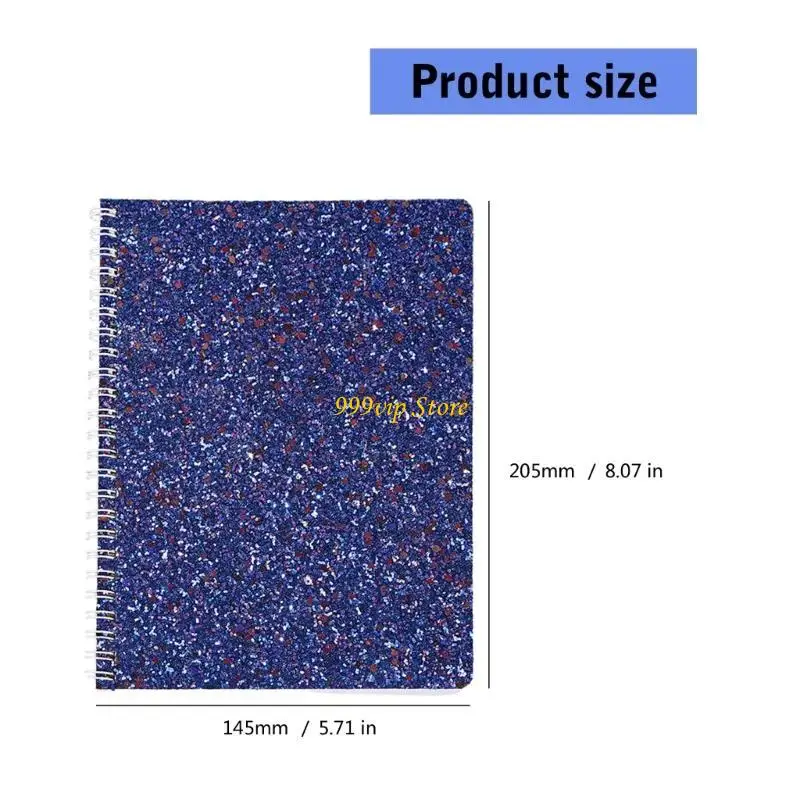 C90c 5 журнала Notepbook Spirals Блокноты 80 листов канцелярские затерятели красочная ноутбуки Prism Travel Notebook