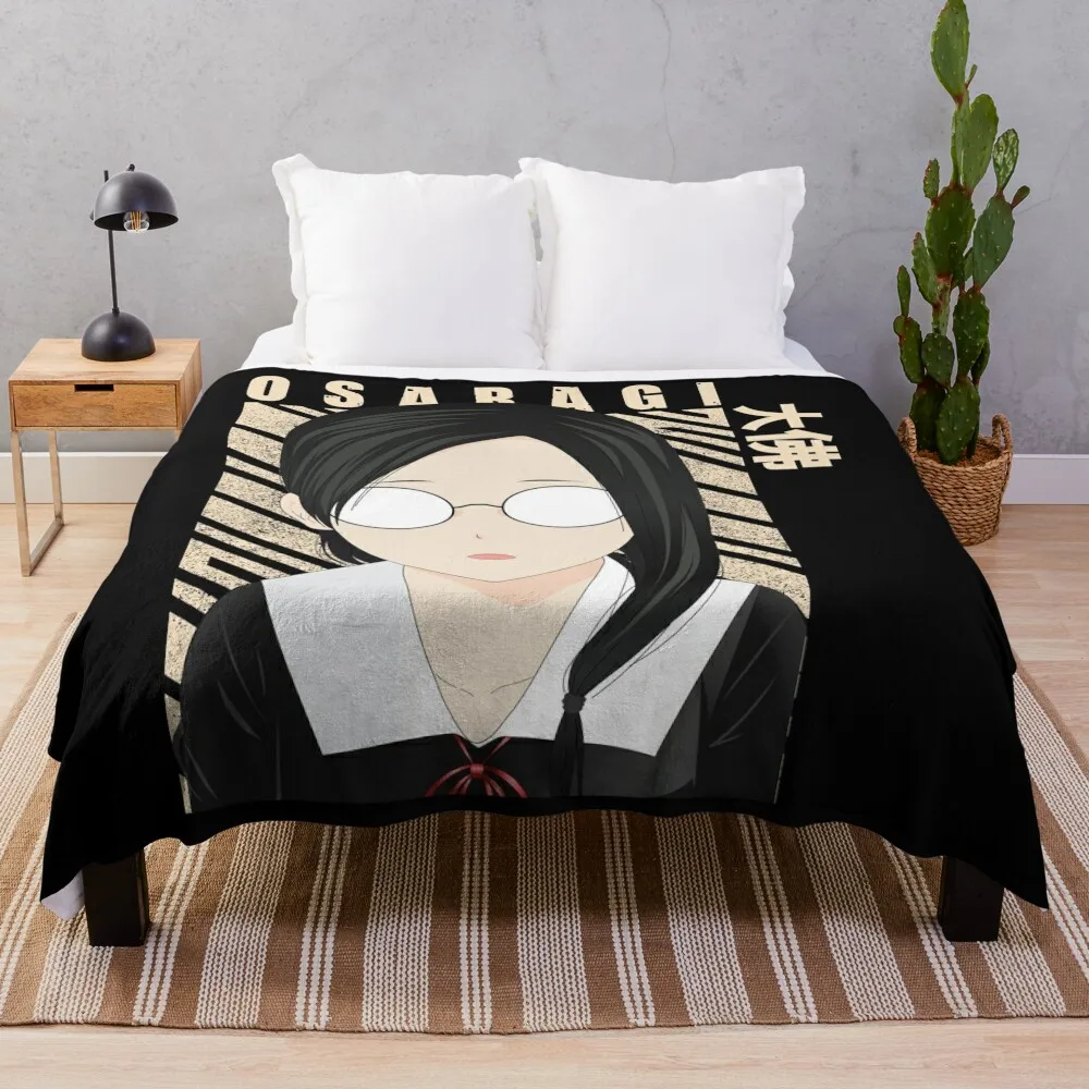 Kaguya Sama - Kobachi Osaragi Throw Blanket Sleeping Bag Plush Picnic Blankets