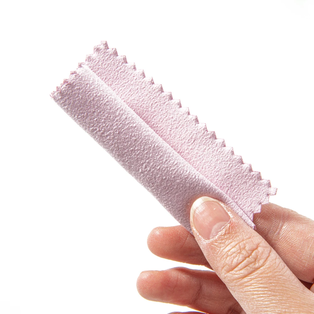 10/50 stücke Schmuck Polieren Rosa Farbe Stoff Polnischen Reinigung Tuch Weichen Wischen Für Besteck Werkzeug Machen Liefert Zubehör – Detail 5