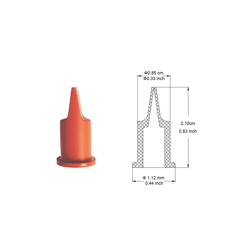 10PCS Factory Custom High-Quality Fuel Duckbill Check Valve For Motor Engine