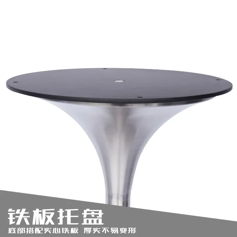 Small Round Table Cafe Stainless Steel Table Legs Minimalist Tulip Small Waist Horn Plate Table Legs Manufacturer