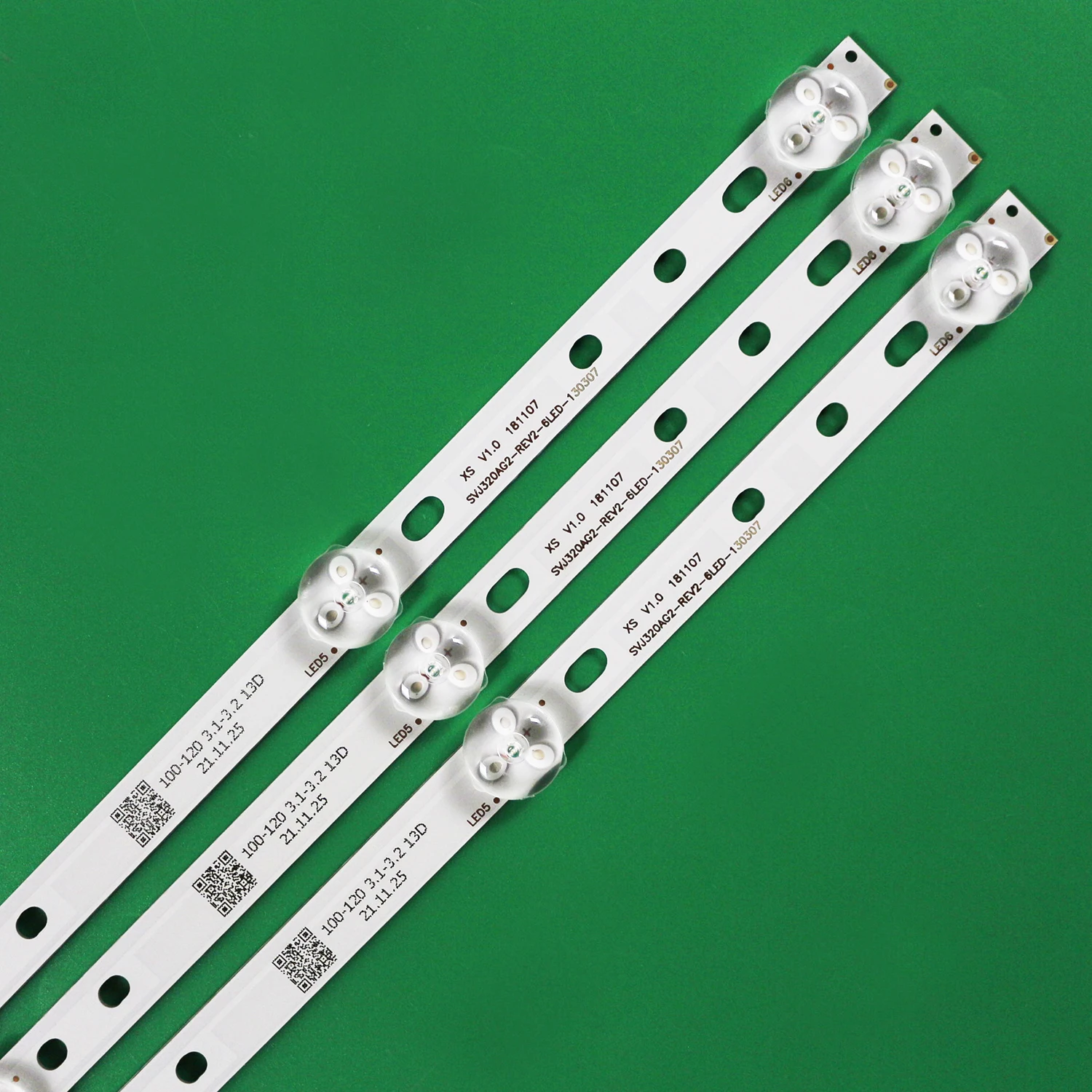 Led Backlight Strip 6Lamp Voor 32lem-1018/T2c LB-C320X14-E12-L-G2-SE3 RL-32D1309 CH32L42A-V03 M320X13-E1-H LB-C320X14-E11-H-G1-SE