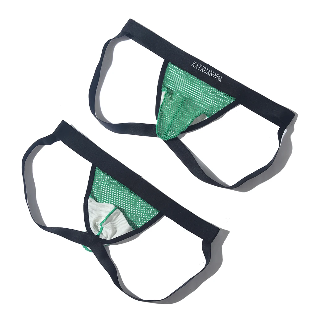 Mens Mesh Breathable Thong Underwear Low Waist Elephant Nose G-String Panties