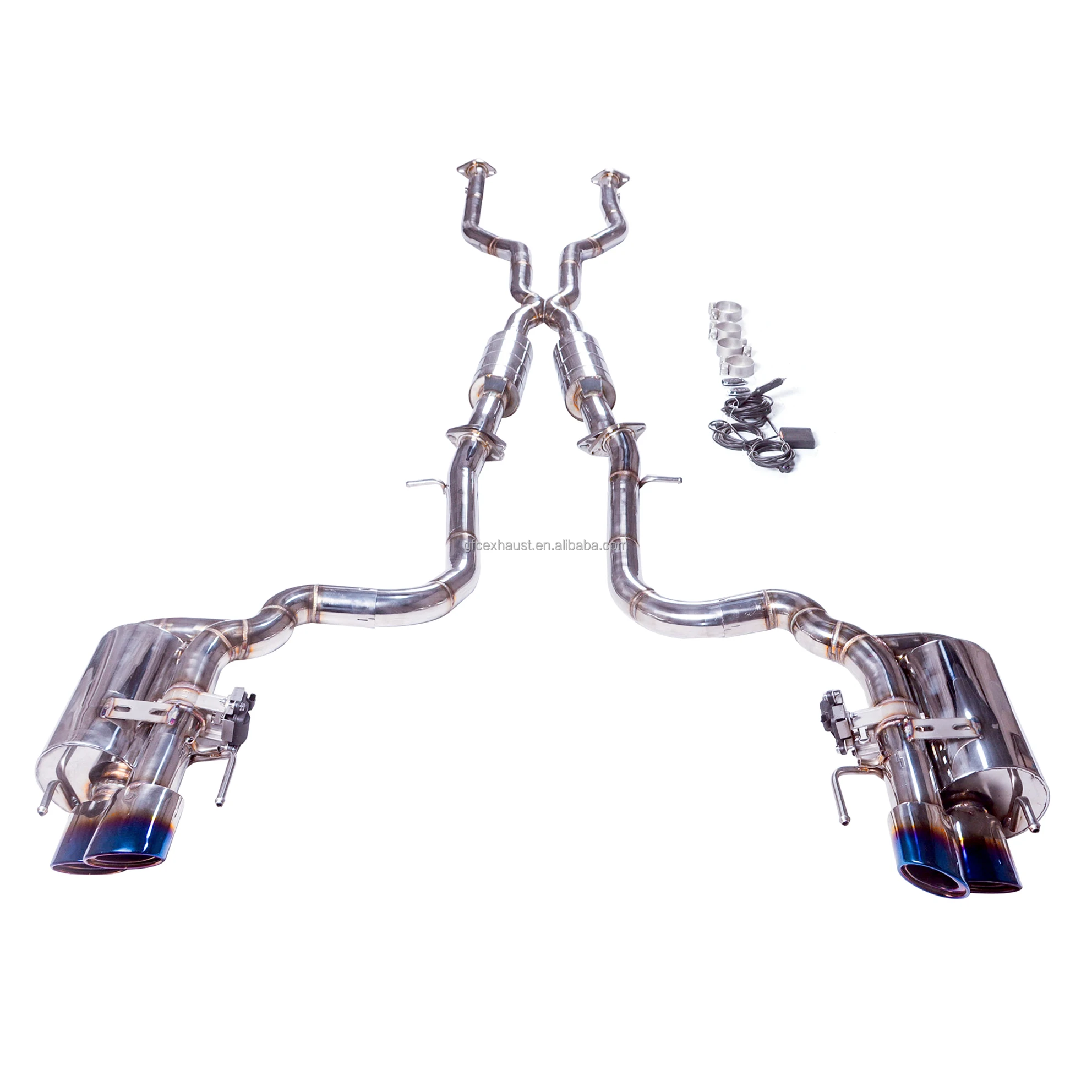 

GFC Catback Exhaust Muffler for Lexus RCF GSF 5.0L, Car Exhaust System, 304 Stainless Steel Material
