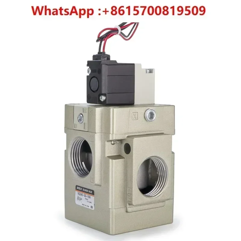 Two-position three-way pneumatic solenoid valve VG342-4G-10 5G3G laminating machine