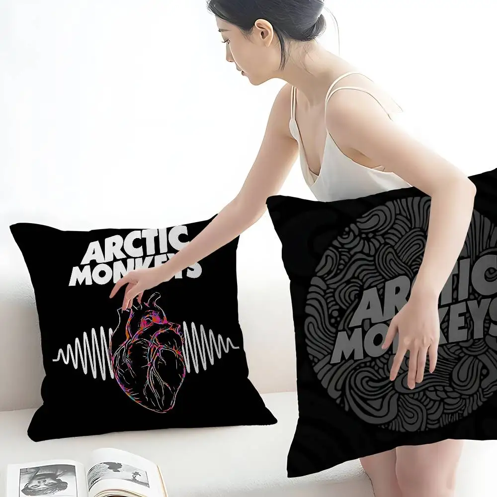 Vintage A-Arctic Rock M-Monkeys Band Cushion Cover Decorative Pillow Sofa Home Decor case pillow cases