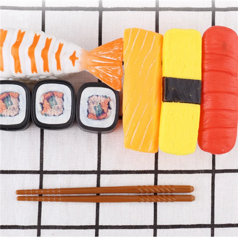 5X Sushi Train Rotary Sushi  Track Conveyor Belt Rotating Table Kid Food Train Set DIY Sushi Making Family Sushi B