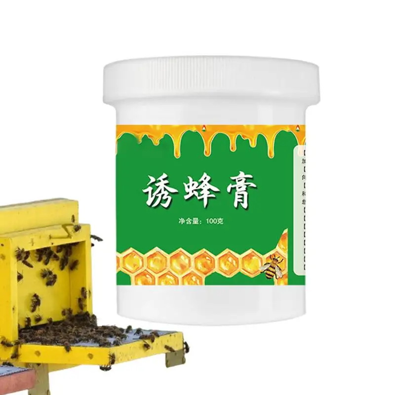 Carpenter Bee Attractant Thriving Swarm Attractant Natural Long Lasting Bee Bait Wax 100g For Outdoor Yard Garden House Bird