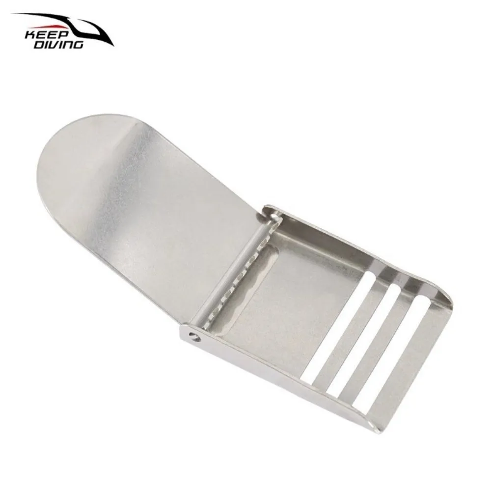 304 Stainless Steel Scuba Diving Color Weight Belt Buckle Wire Drawing Process 7.9*5.5cm Quick-release Buckle