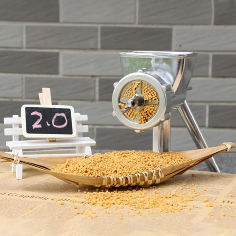 Feed Pellet Making Verwerkingsmachine Mini Pellet Tool Handmatige Molen Vis Garnalen Dieren Voedsel Feed Granulator Vogel Kat Hond Huisdier