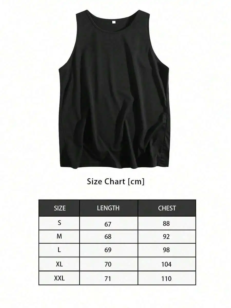 

Casual Cotton Blend Tank Top Vest For Women Summer Streetwear