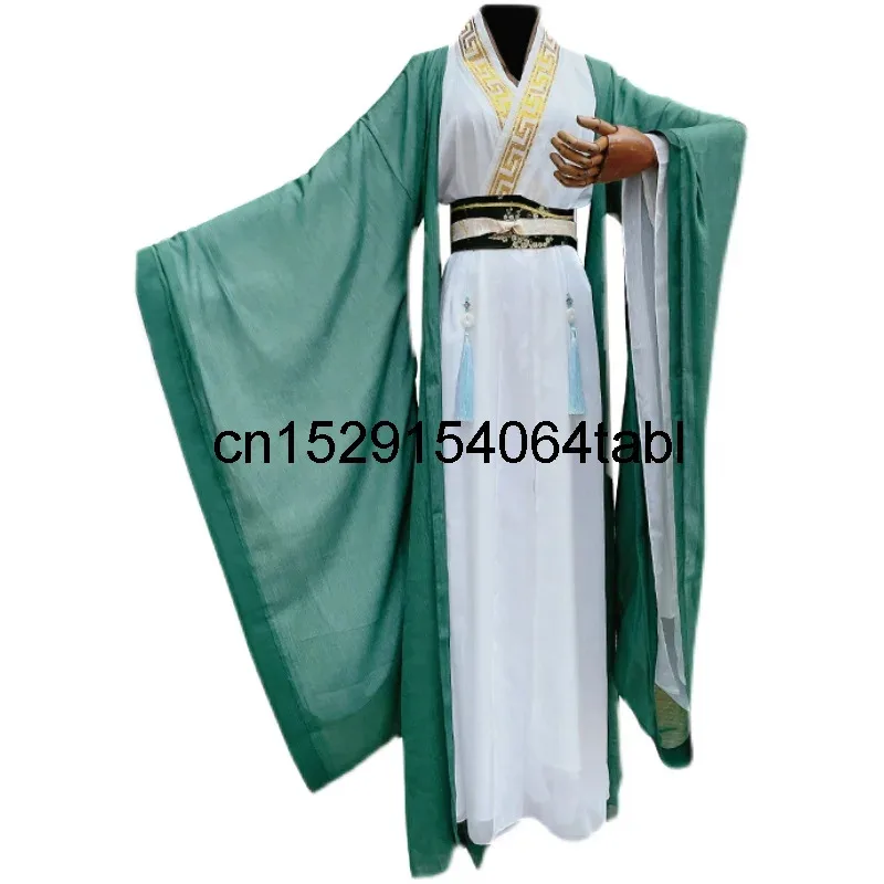 DY20 حثالة الشرير نظام التوفير الذاتي شين تشينغ تشيو تأثيري حلي فستان هانفو القديم هالوين شعر مستعار للحفلات مروحة الأحذية Prop25