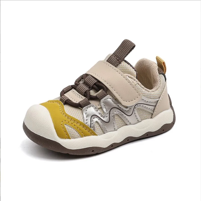 

Kids Sports Shoes 2025 New Breathable Wear-resistant Casual Shoes Boys Babies Autumn Girls Anti Slip Functional Walking Shoes