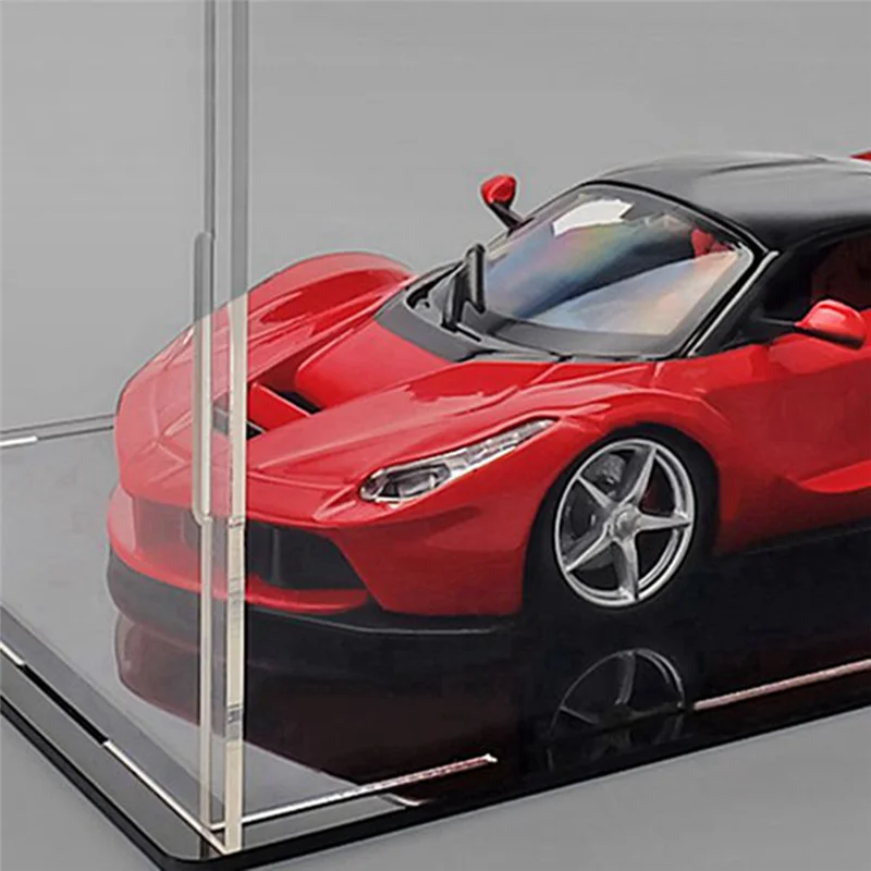 

LALA Transparent Toy Car Model Hot Dustproof Display Protection Box, Suitable for 1/18