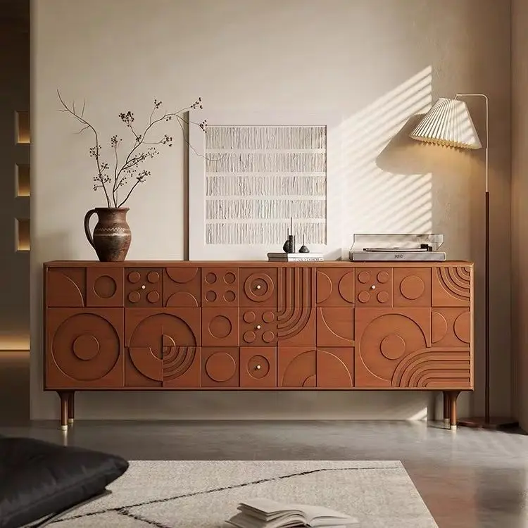 خشب البقس المستورد فن الشمال الإبداعي الفرنسي في العصور الوسطى الرجعية الرياح الخشب الصلب نحت عناصر زهرة باب مزدوج