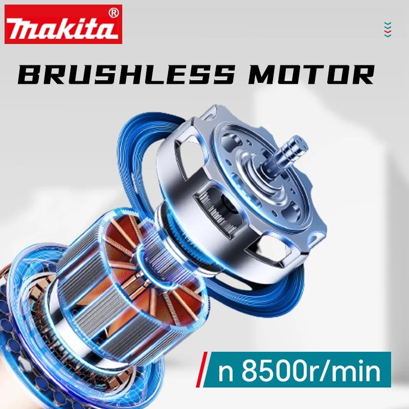 Makita Rechargeable Angle Grinder Brushless Lithium Electric Hand Mill Handheld Angle Grinder Ga036g