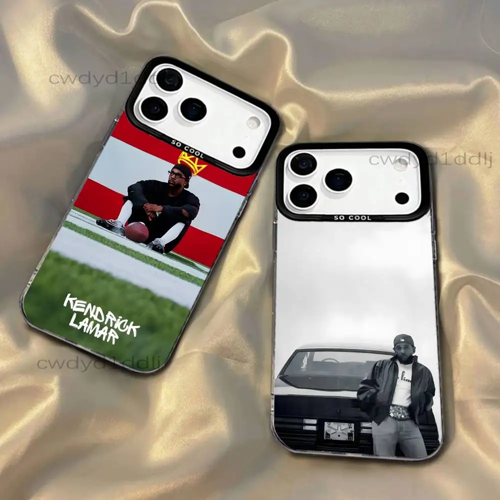 

K-Kendrick Lamar GNX Luther Phone Case For iPhone 17,16,15,14,13,12,11,X,8,7,Pro,Max,Plus,SE4,Air,Mini IMD Gray Hard Matte