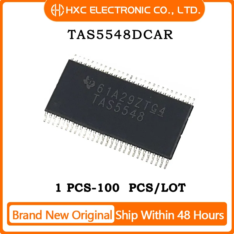 1PCS/5PCS/10PCS/50PCS TAS5548DCAR IC MODULATOR 56HTSSOP 100% New Original IC Chip