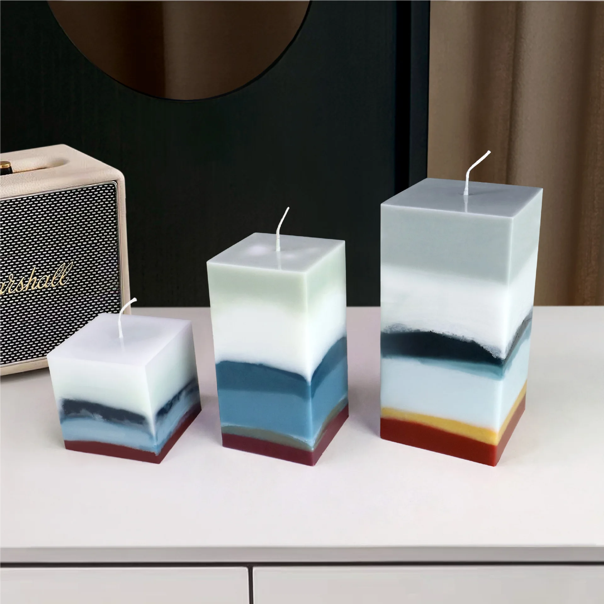 3D vierkante rechthoek kolom k - Candle Making Workshop recensie en prijs
