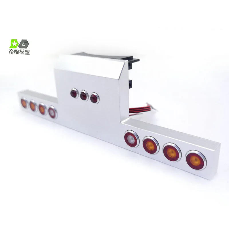 Degree RC Tail Beam Tail Lamp Taillight For Tamiyaya 1/14 Scale 56301 King 56344 Remote Control Tractor Model Spare Parts