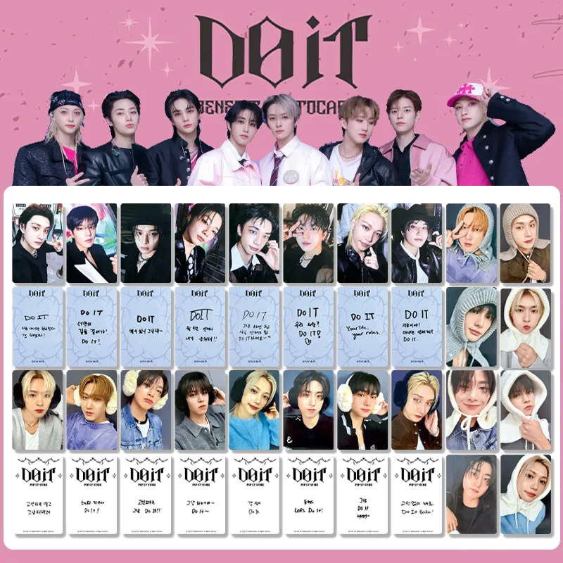 

Новый альбом Stray Kids «DO IT»: коллекционные карточки Lucky Carter и Dian Card, милые сувениры для фанатов мужской группы