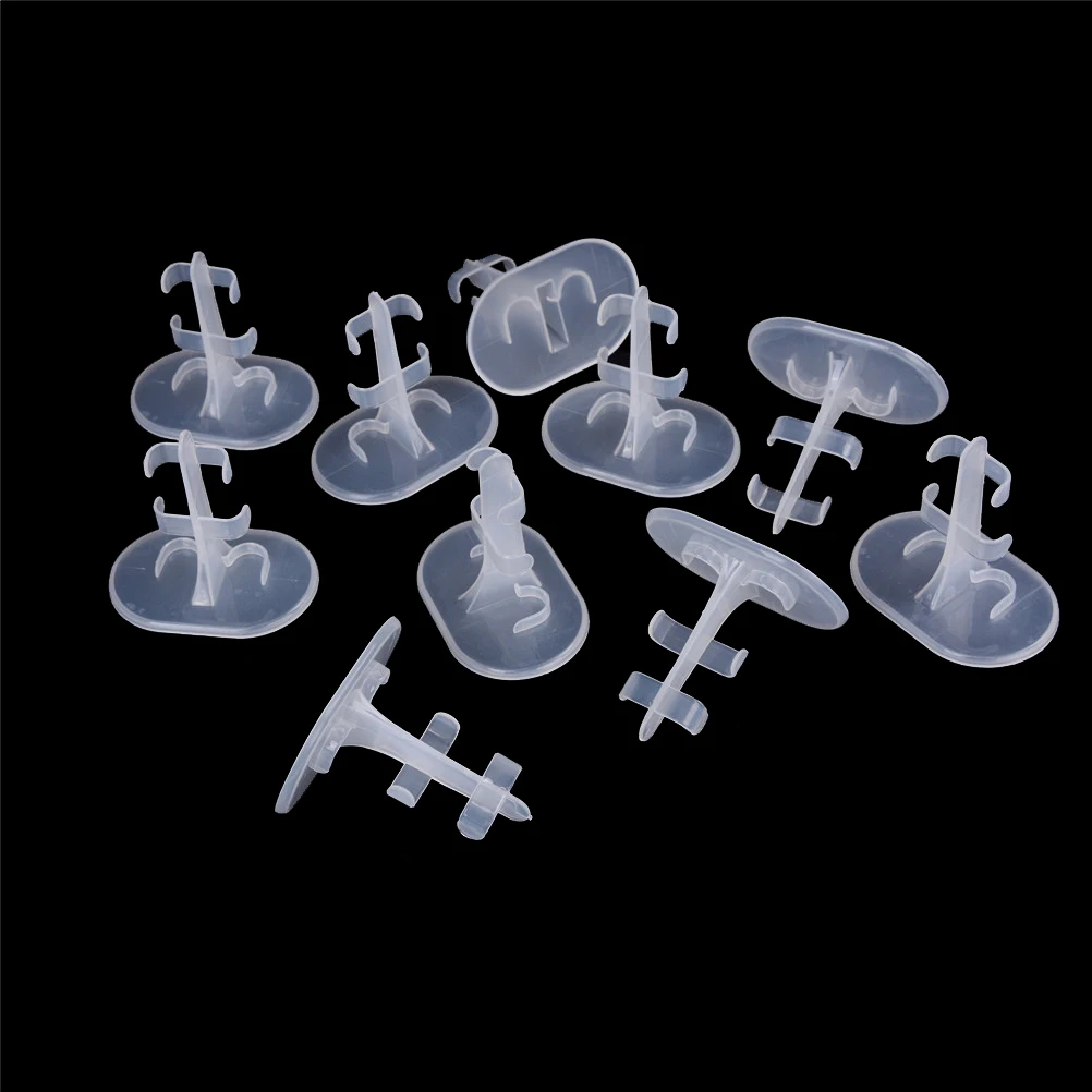 10pcs Doll Support Accessories Model Leg Part Holders Transparent Display Stand