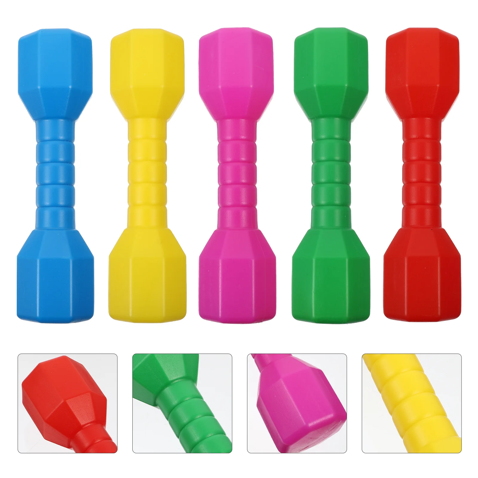 

5 PCS Adjustable Toddler Fitness Dumbbells Child Kids Sports Toys Baby Plastic Games Kindergarten Equipment