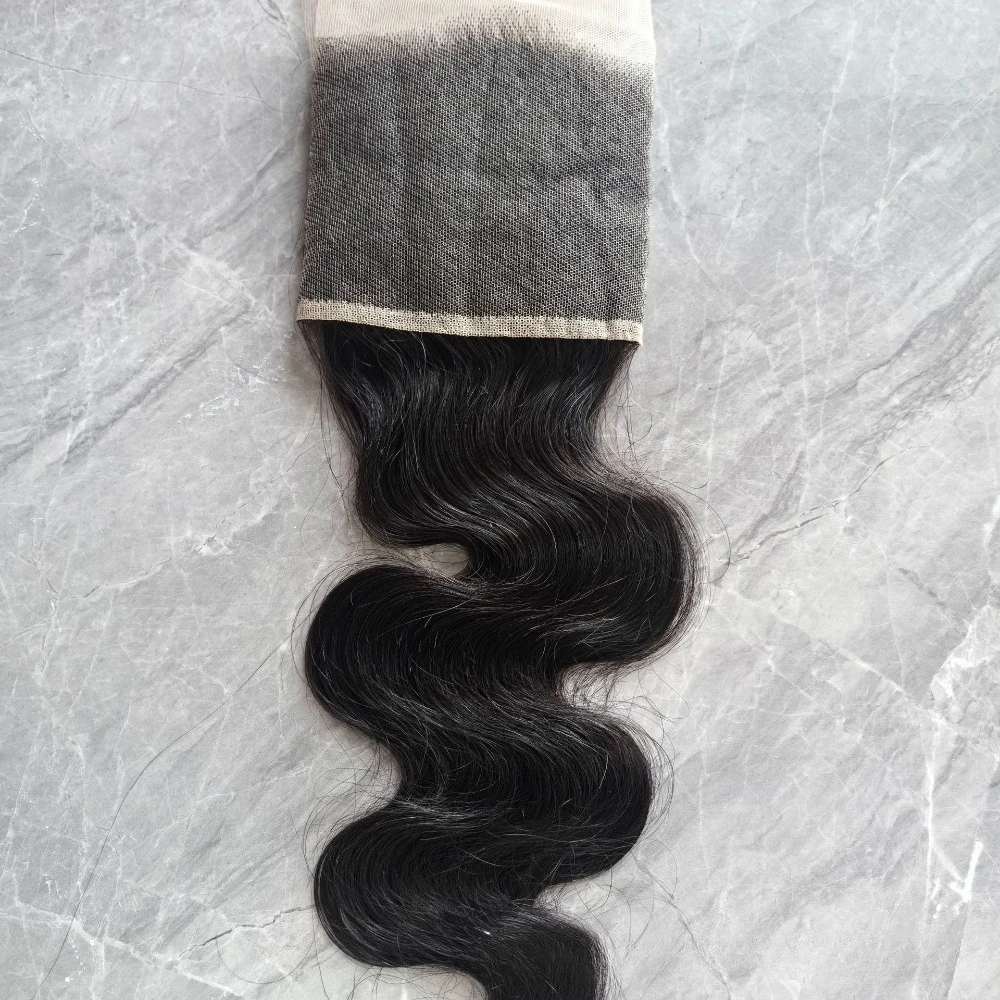 10-22 Zoll 13x4 Lace Frontal Body Wave Echthaar Natürliche Farbe Brasilianisches Virgin Remy Haar Vorgezupft mit Baby Hair für Anfänger – Detail 3