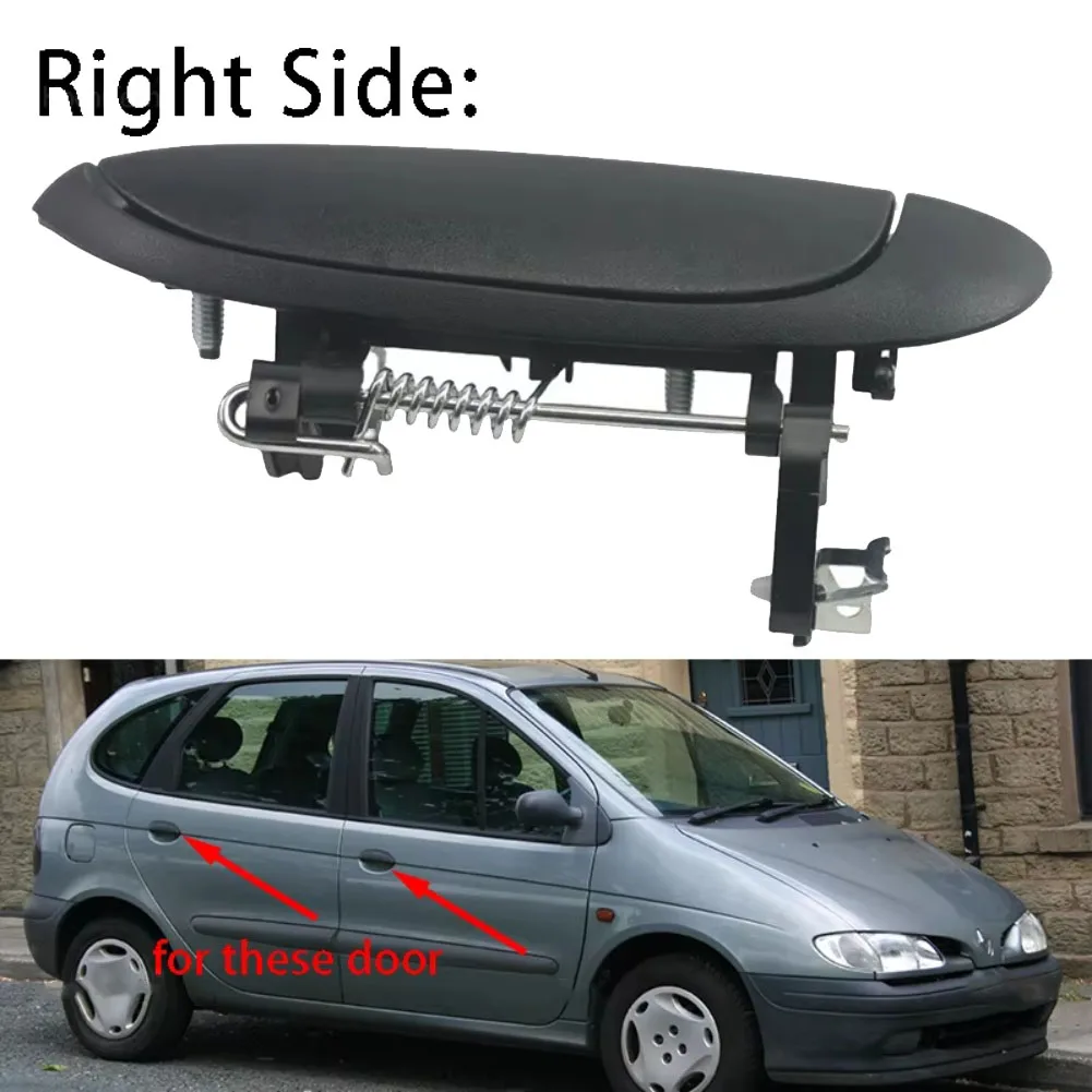 For Dacia for sandero 2008-2012 Front Rear Fit Outside Door Handle Door Handle For Megane Models Made For Front And Rear Doors
