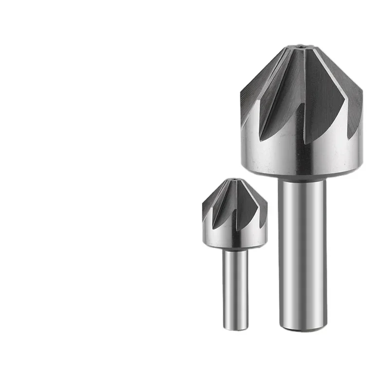 

For Straight Shank Drill/Chamfer Drill 60 ° 90 Degree 120 Degree Multi-Blade Rose Reamer Taper Drill Bit Chamferer